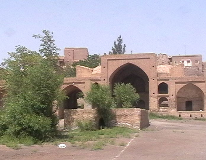 کاروانسرای عباس آباد واقع در شهر شاهرود