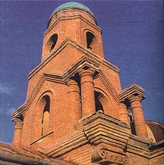 کلیسای کانتور- برج ناقوس واقع در شهر قزوين
