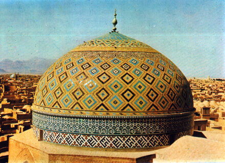 مسجد جامع كبير واقع در شهر يزد
